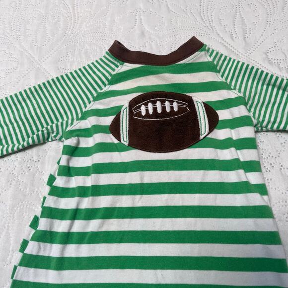 Wally & Willy Football Appliqué Romper Size 3-6m - Picture 3 of 5